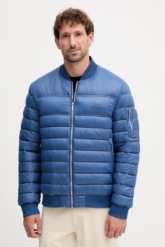 Karl Lagerfeld giacca transitorio blu 553590.505024