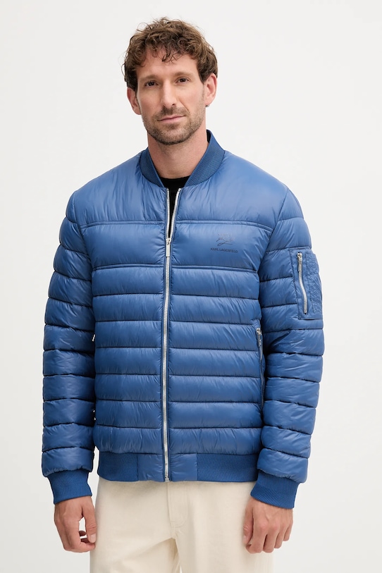 Karl Lagerfeld giacca transitorio blu 553590.505024