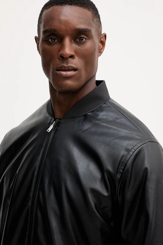 Μπουφάν bomber Calvin Klein Jeans μαύρο LV04RC407G