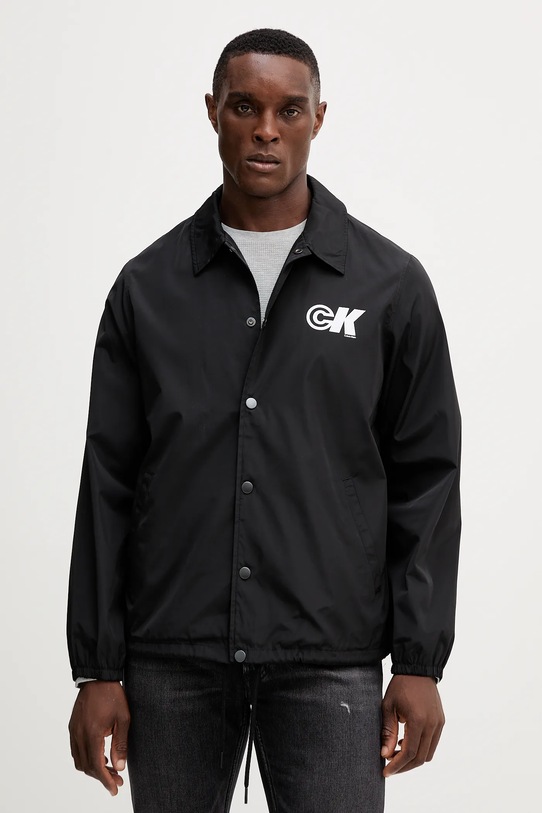 Bunda Calvin Klein Jeans nezateplené černá LV04RC515G