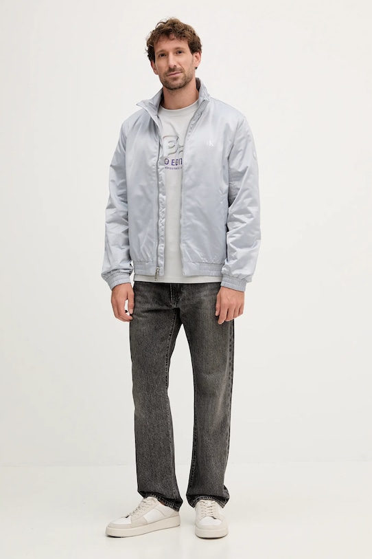 Calvin Klein Jeans kurtka LV04RC516G szary AW25