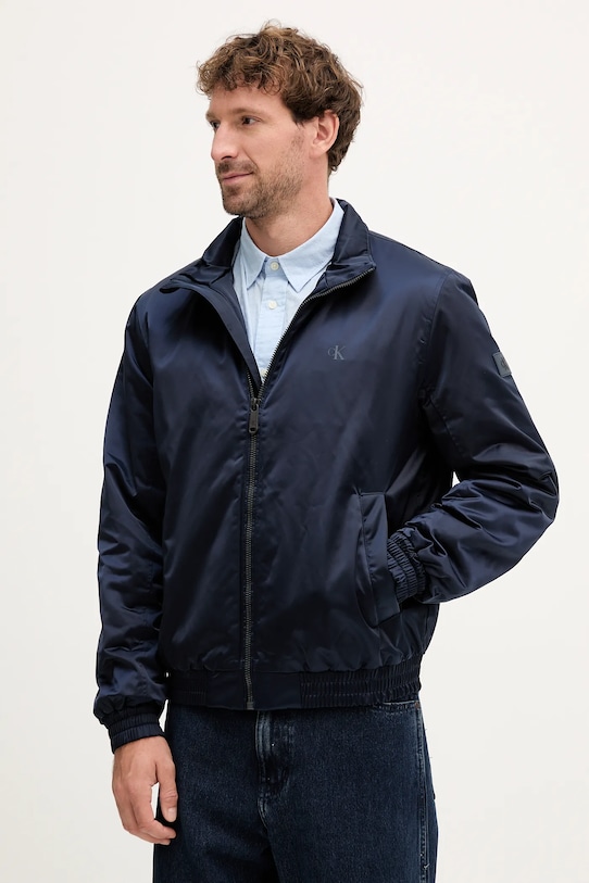 Куртка Calvin Klein Jeans з підкладкою темно-синій LV04RC516G