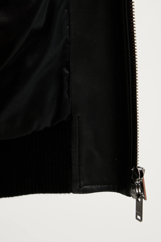 BOSS Orange geacă de piele 50543240