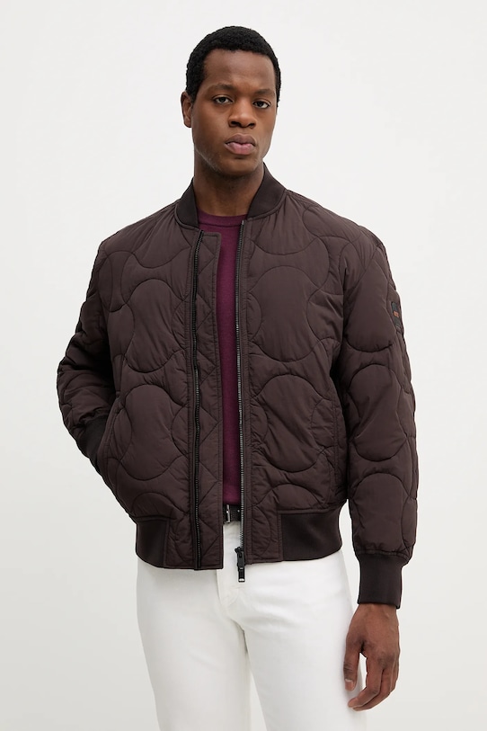 BOSS Orange giacca bomber foderato marrone 50543486