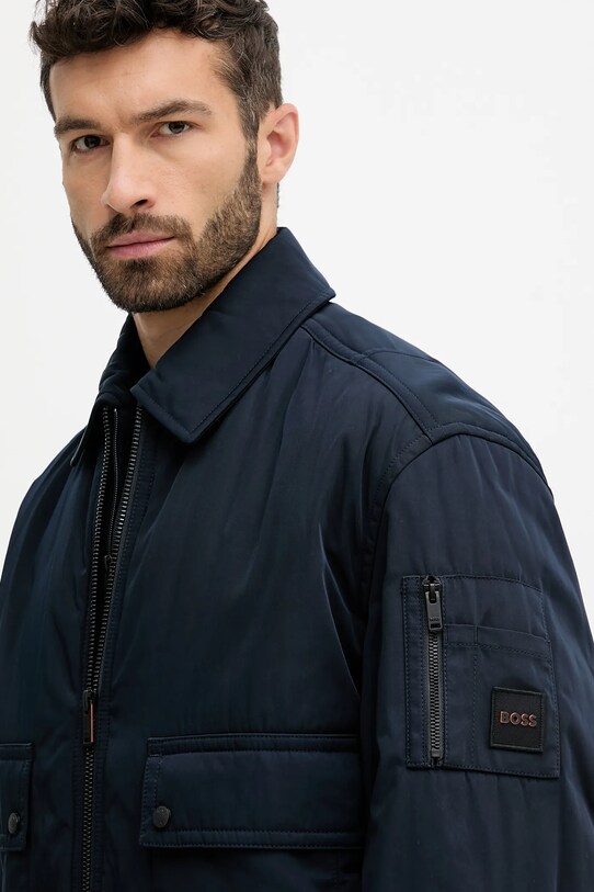 BOSS Orange geacă bomber 50543492 bleumarin