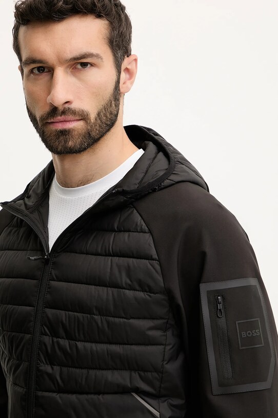 BOSS Green geacă negru 50541032