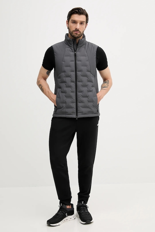 BOSS Green bezrękawnik 50541053 szary AW25