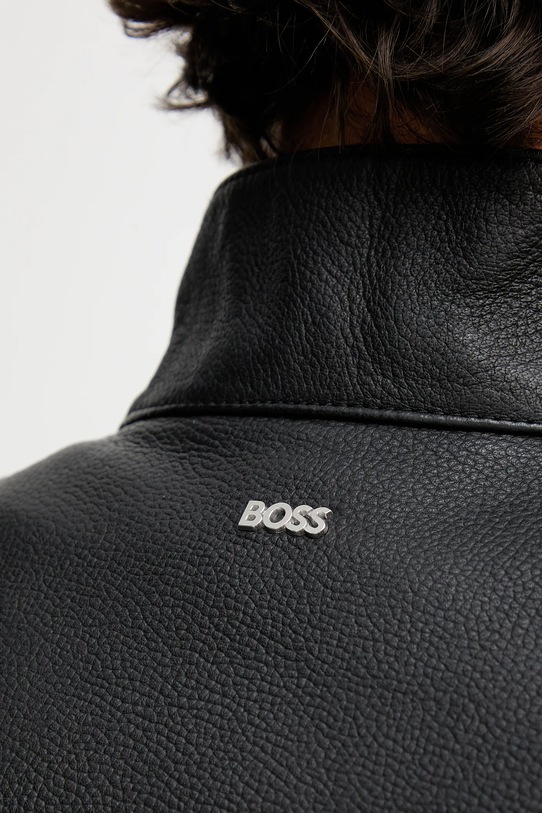 Шкіряна куртка BOSS 50543899