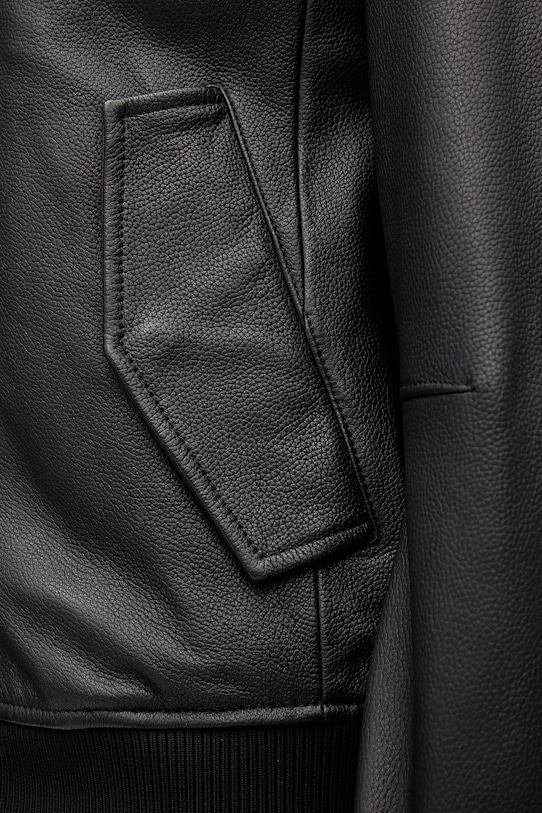 BOSS geacă de piele 50543899