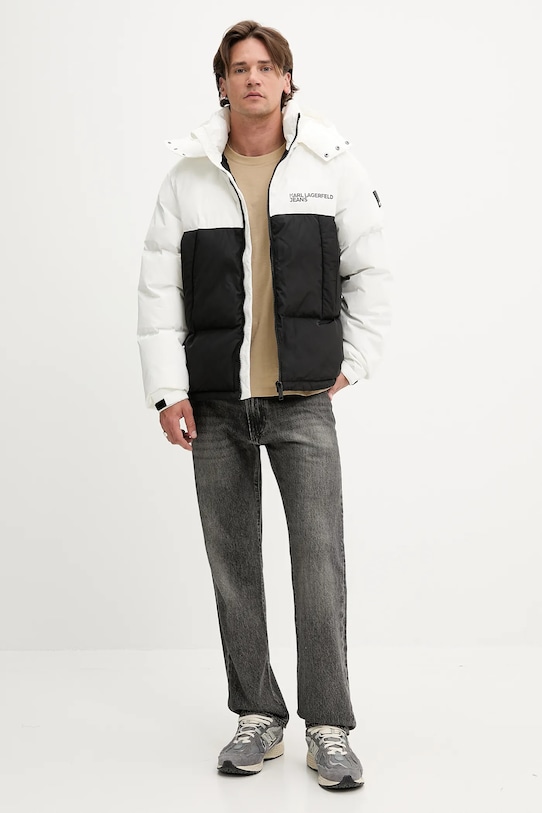 Karl Lagerfeld Jeans rövid kabát A3M15034 fekete AW25