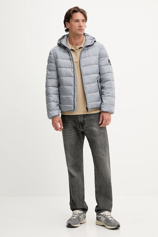 Karl Lagerfeld Jeans rövid kabát A3M15036 szürke AW25