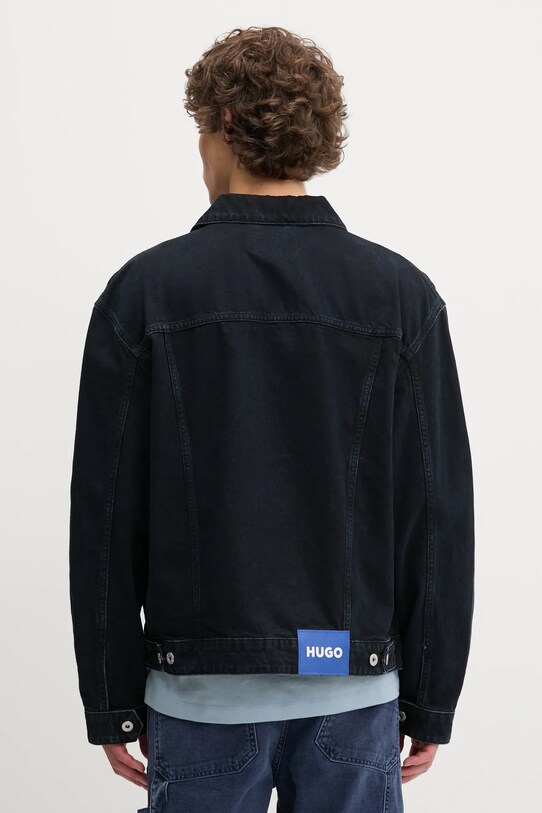Odzież Hugo Blue kurtka jeansowa 50541714 granatowy