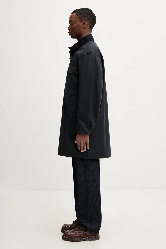 Barbour kurtka bawełniana x Paul Smith Beeston Wax MWX2514NY51 granatowy AW25