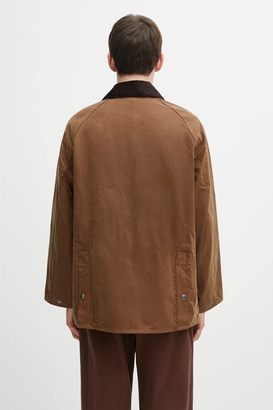 Odzież Barbour kurtka bawełniana x Paul Smith OS Bedale Wax MWX2515TA51 brązowy