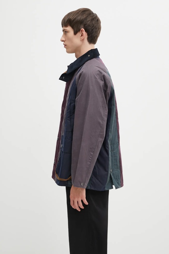 Barbour kurtka x Paul Smith Stripe OS MWX2518MI11 granatowy AW25