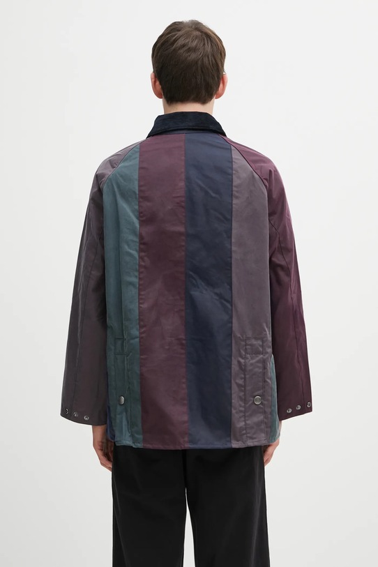 Abbigliamento Barbour giacca x Paul Smith Stripe OS MWX2518MI11 blu navy