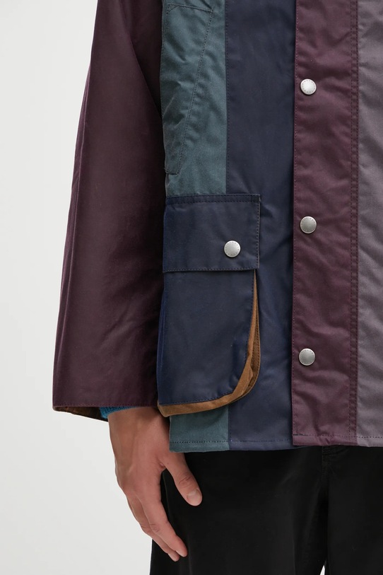 Barbour giacca x Paul Smith Stripe OS MWX2518MI11 blu navy