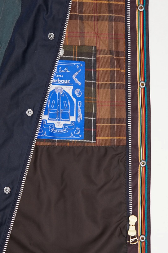 Barbour giacca x Paul Smith Stripe OS MWX2518MI11