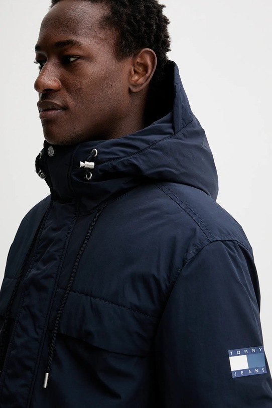 Bunda parka Tommy Jeans tmavomodrá DM0DM22251