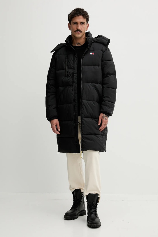 Μπουφάν Tommy Jeans DM0DM22256 μαύρο AW25