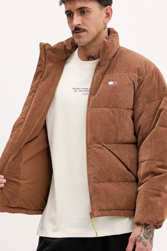 Tommy Jeans geacă din velur DM0DM22031