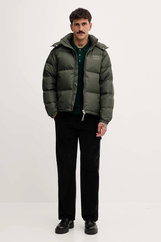 Tommy Jeans kurtka puchowa DM0DM22036 zielony AW25