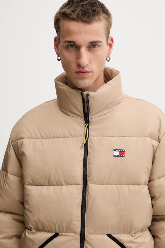 Bunda Tommy Jeans DM0DM22040 hnedá