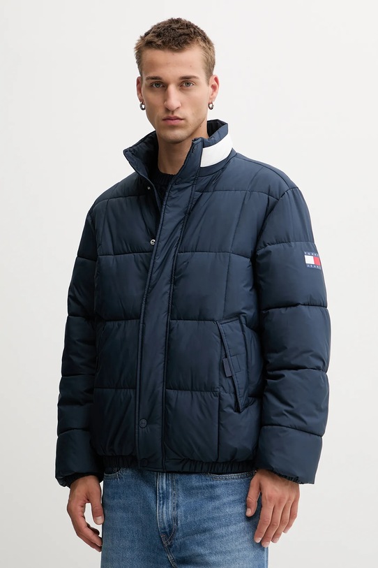 Μπουφάν Tommy Jeans άλλο σκούρο μπλε DM0DM22041