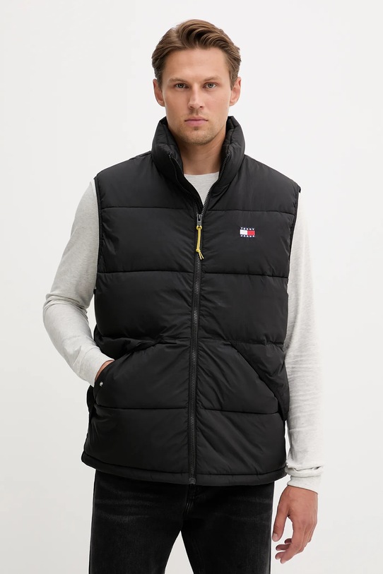 Tommy Jeans bezrękawnik bez kaptura czarny DM0DM22069