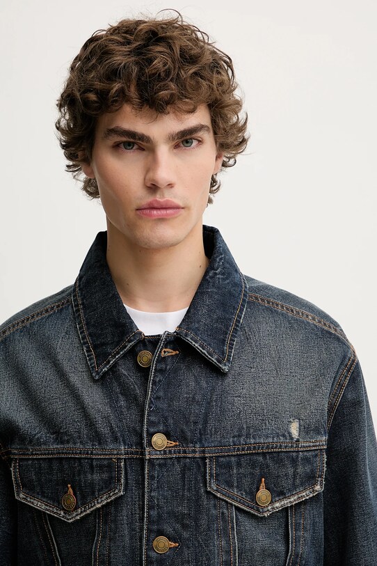 HUGO kurtka jeansowa granatowy 50542904