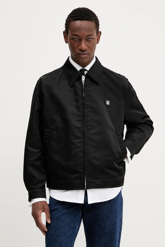 HUGO geacă necaptusit negru 50541595