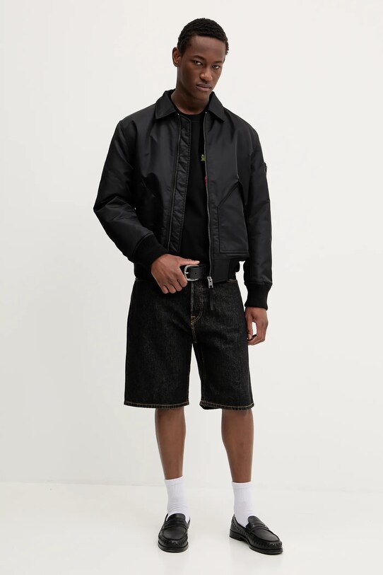 HUGO geacă 50541604 negru AW25