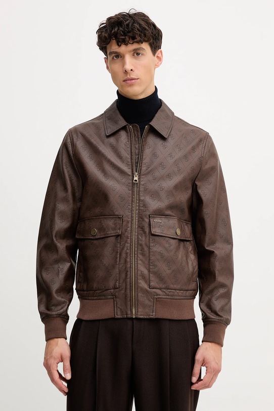 Guess giacca non isolato marrone M5YL01.WGUC0