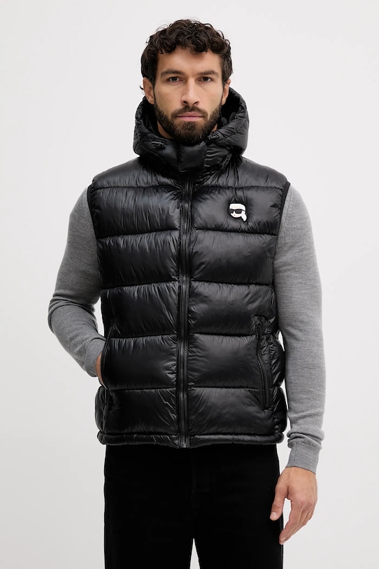 Karl Lagerfeld kurtka pozostałe czarny 554590.505023