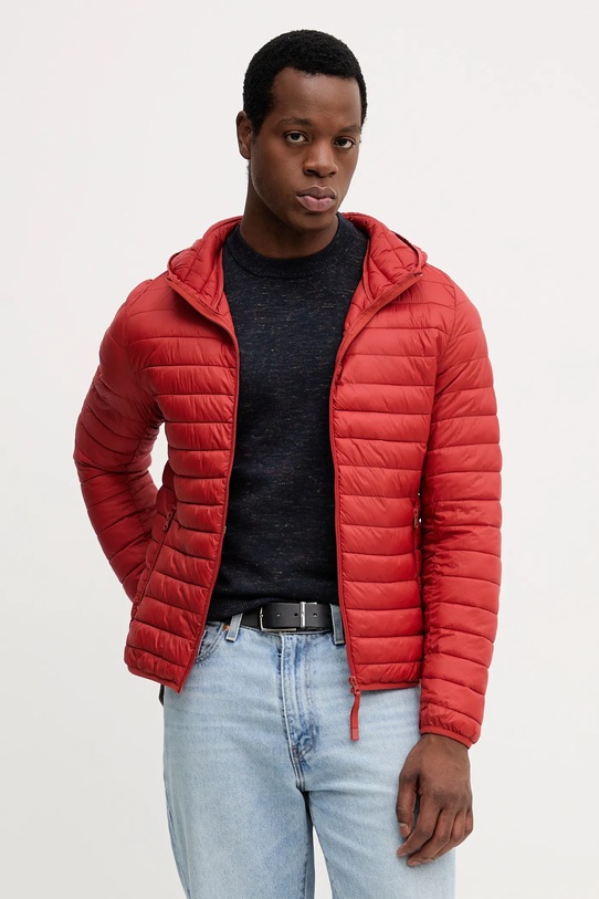 Яке United Colors of Benetton лека изолация червен 2TWDUN06I