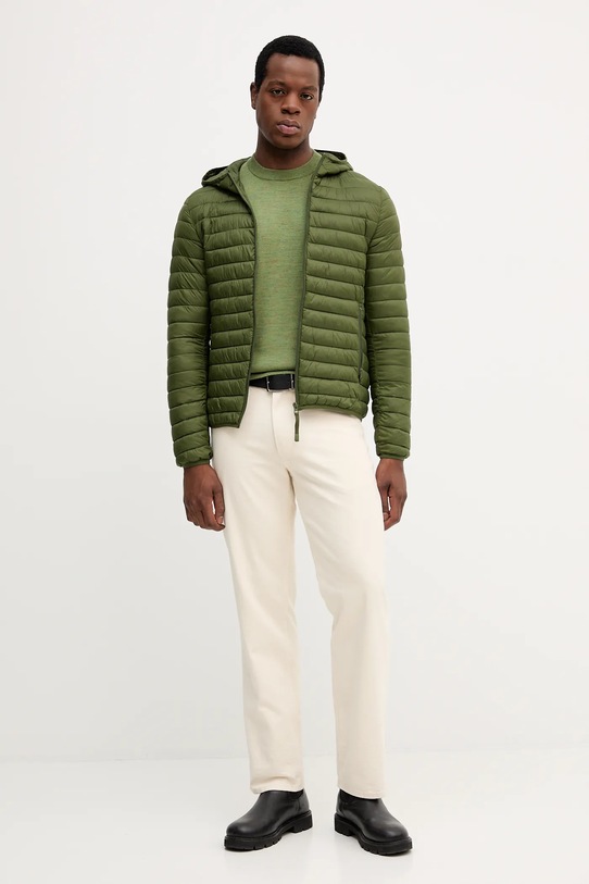 Яке United Colors of Benetton 2TWDUN06I зелен AW25