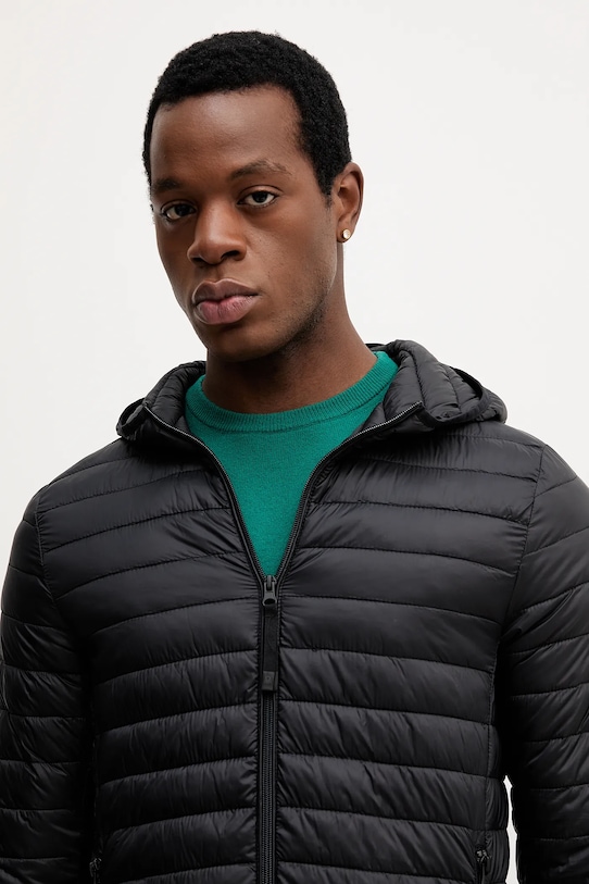 United Colors of Benetton geacă negru 2TWDUN06I