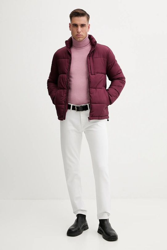 Μπουφάν United Colors of Benetton 2NBPUN06J μπορντό AW25