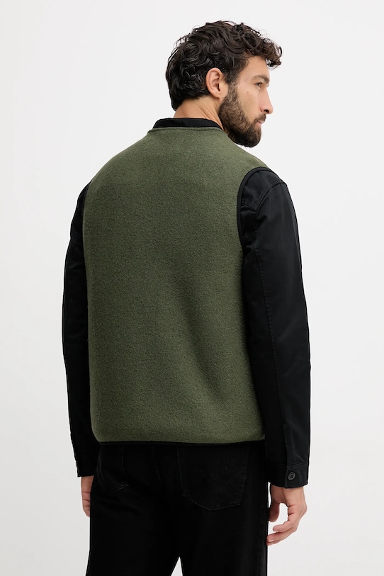 Одежда Безрукавка с добавлением шерсти United Colors of Benetton 24RDUJ00R зелёный