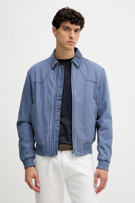 United Colors of Benetton kurtka jeansowa pozostałe niebieski 2QHDUN06K