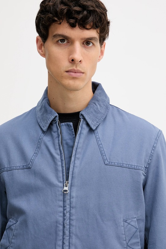 United Colors of Benetton kurtka jeansowa niebieski 2QHDUN06K