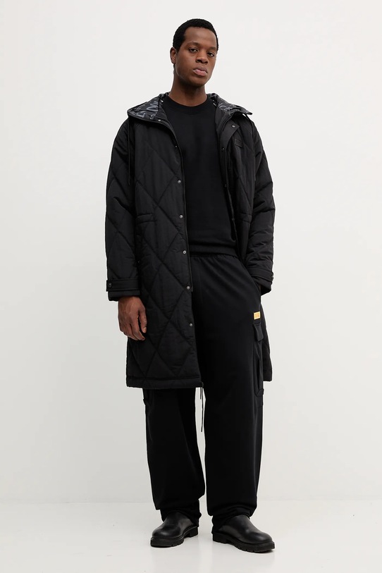 Versace Jeans Couture kurtka 79GASD12.CQ12D czarny AW25