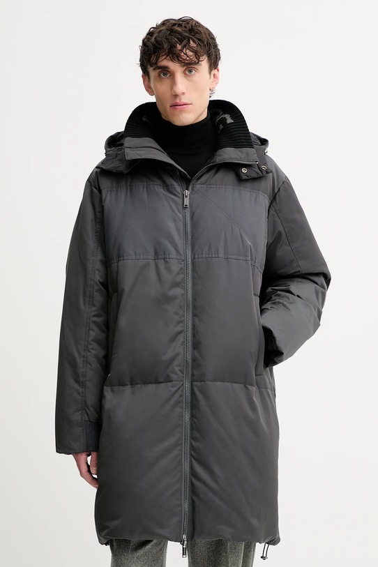Iceberg kurtka puchowa pozostałe szary J020.6404