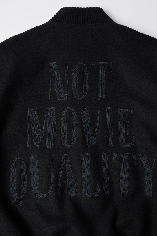 by Parra kurtka bomber z wełną Not movie quality varsity 54365