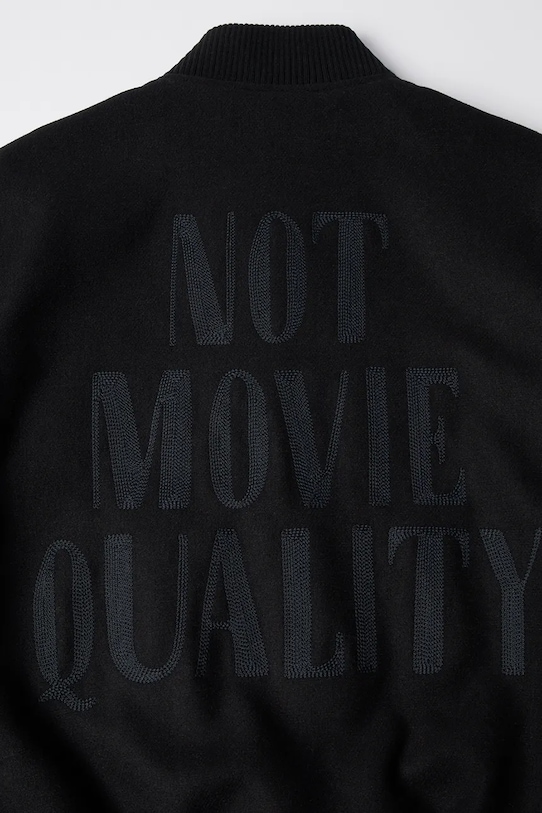 by Parra kurtka bomber z wełną Not movie quality varsity 54365