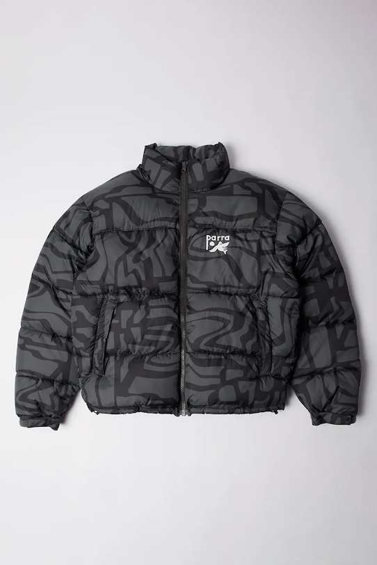 by Parra kurtka Broken ftp puffer bez kaptura czarny 54350