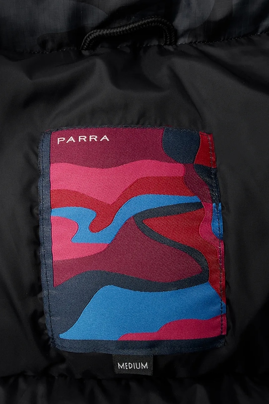 by Parra kurtka Broken ftp puffer 54350 czarny