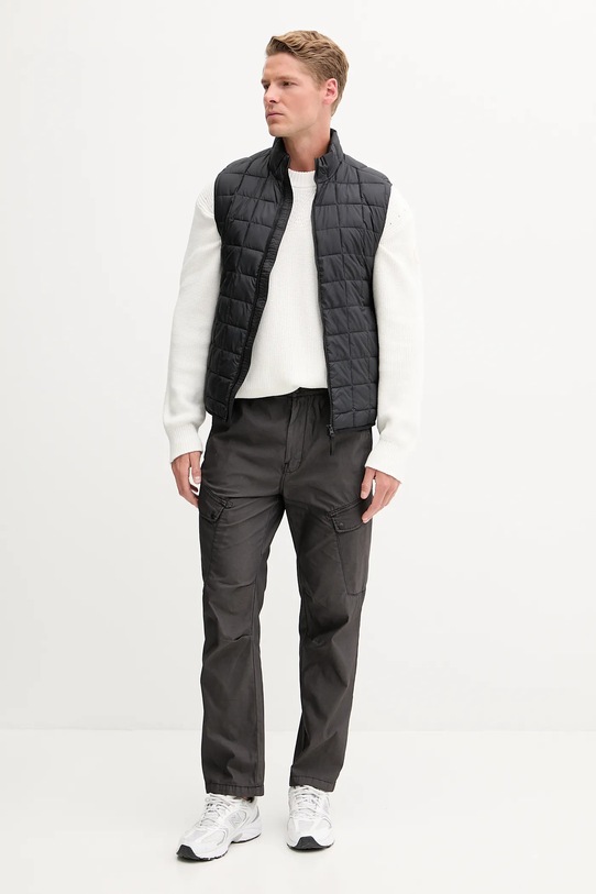 Didriksons bezrękawnik dziecięcy SAMUEL 505697 czarny AW25