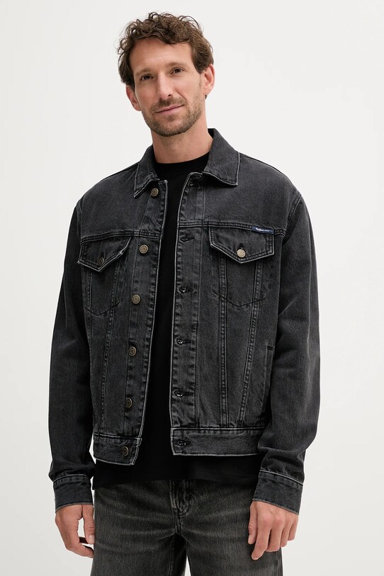 Джинсовая куртка Pepe Jeans джинс чёрный PM4027159U0