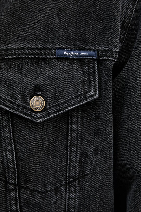 Джинсовая куртка Pepe Jeans PM4027159U0 чёрный